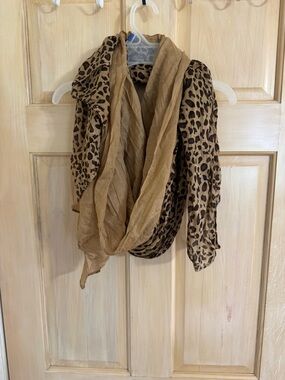 Leopard Print Scarf